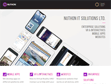 Tablet Screenshot of nuthon.com